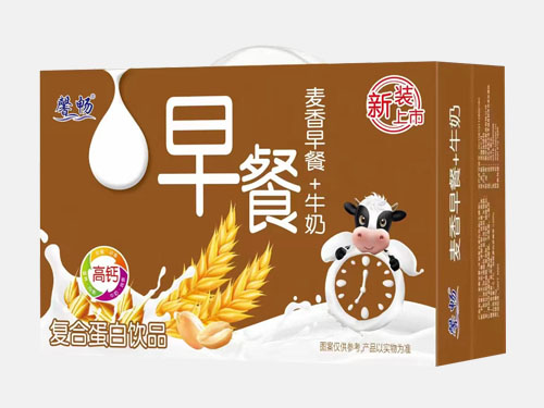 麥香早餐+牛奶復合蛋白飲品